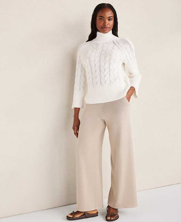 Haven Well Within Organic Cotton Mock Neck Sweater