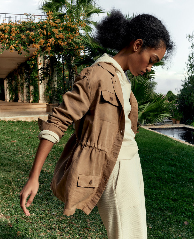 Haven Well Within Linen Blend Dobby Jacket