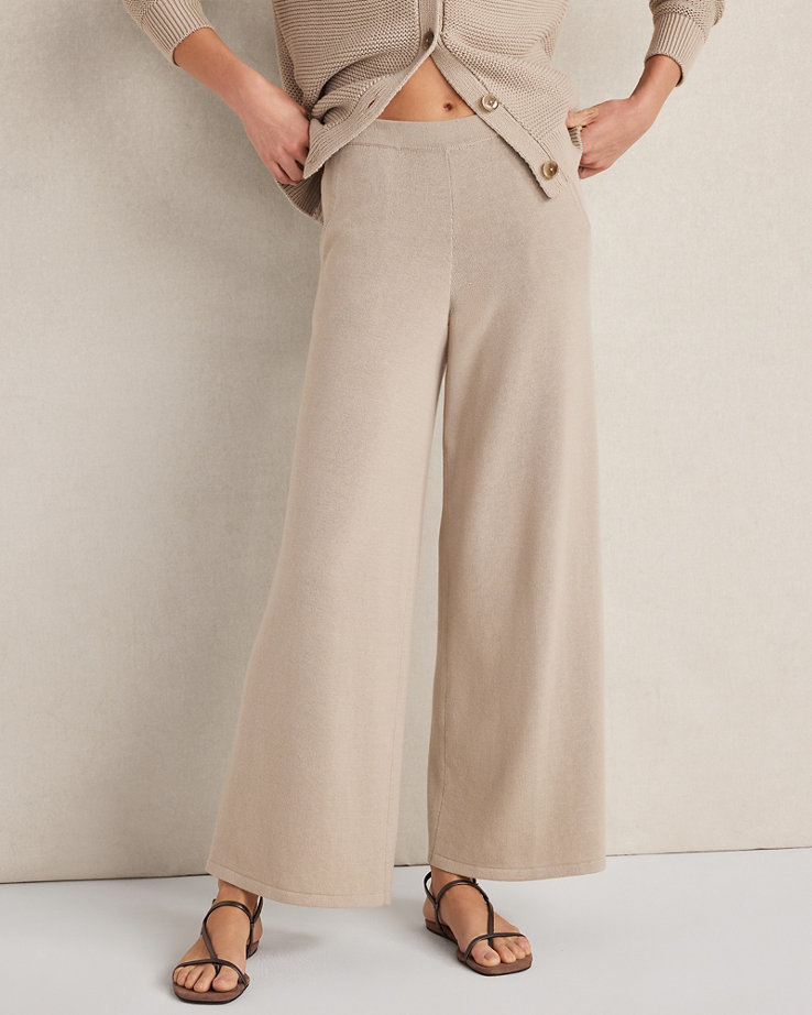 Haven Well Within Organic Cotton Wide Leg Pants