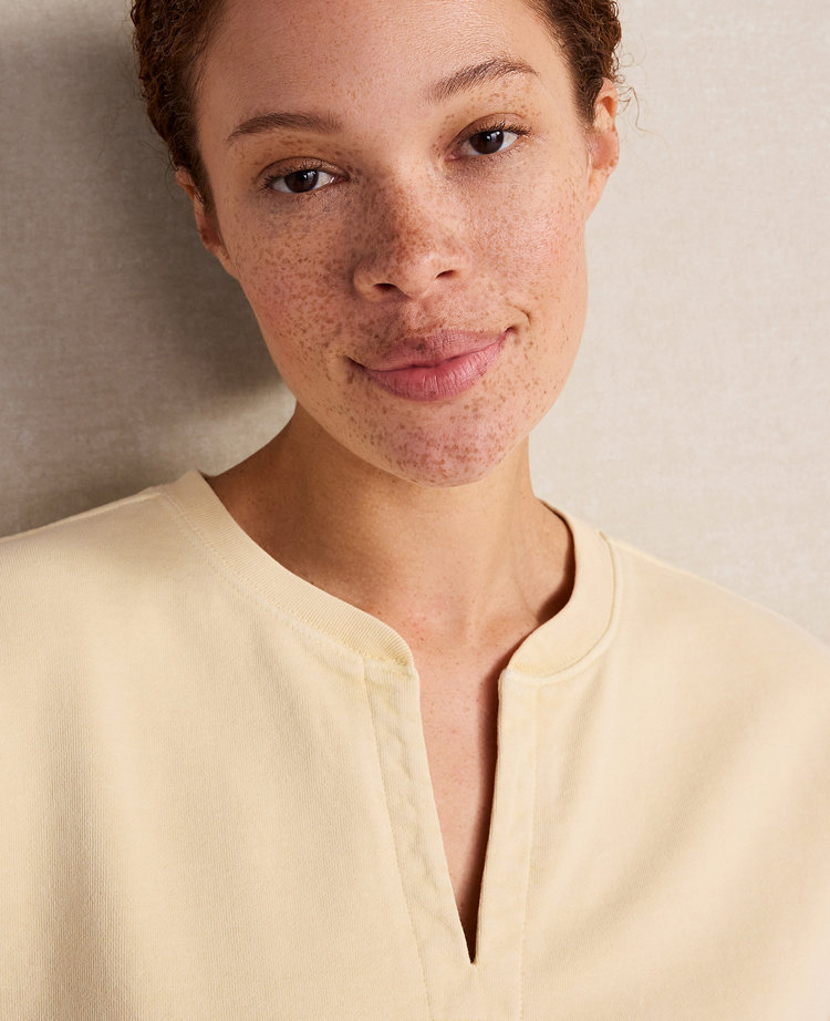 Haven Well Within Garment-Dyed Organic Cotton Terry Tee