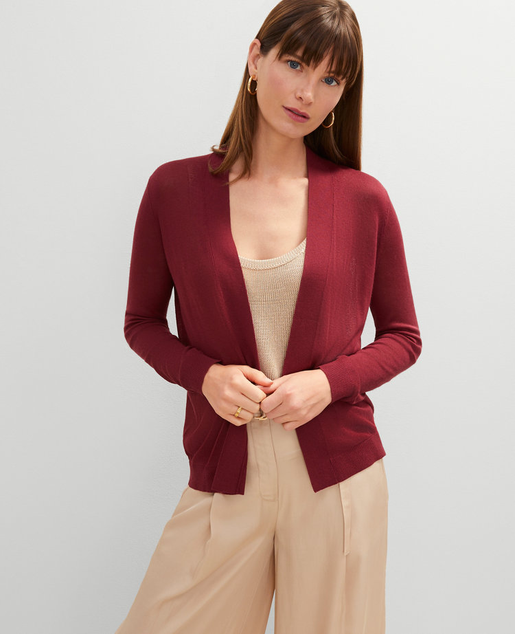 Essential Open Cardigan