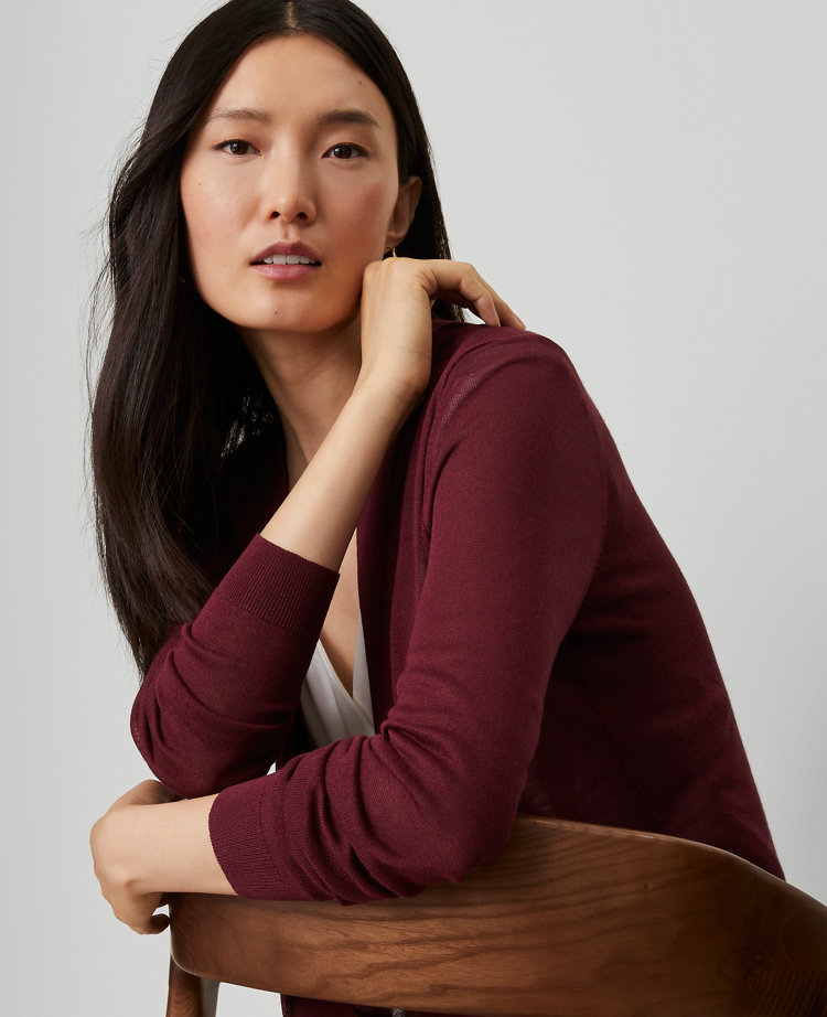 Essential Open Cardigan