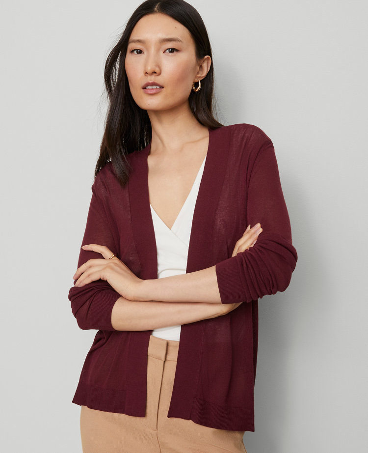 Essential Open Cardigan