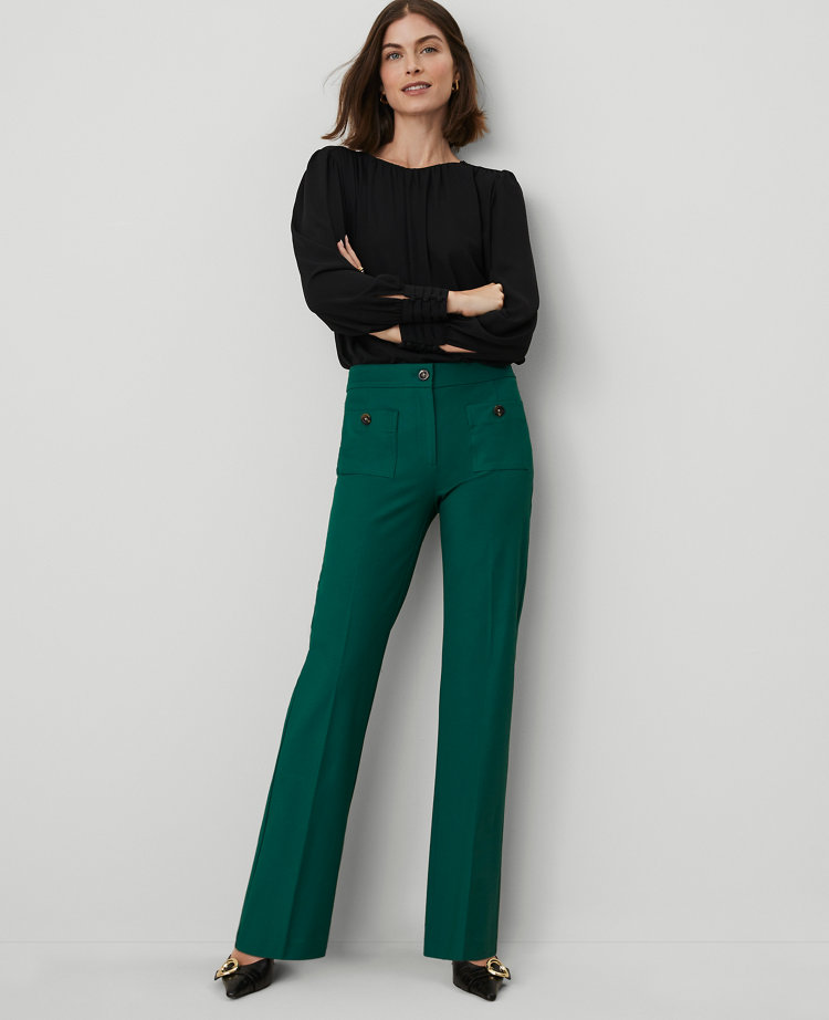 The Petite Patch Pocket Boot Pant