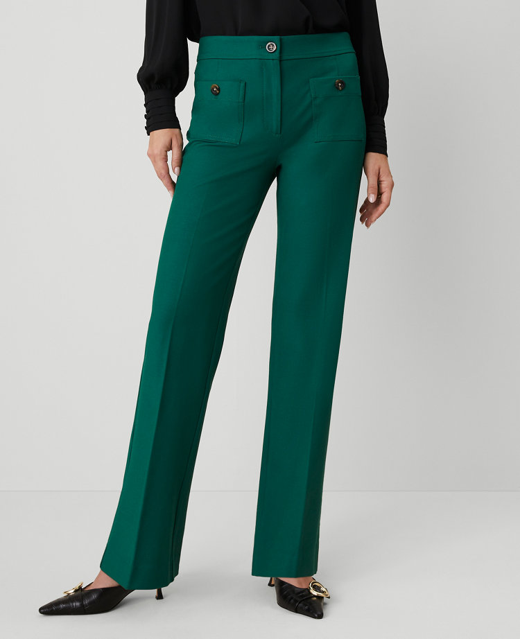 The Petite Patch Pocket Boot Pant