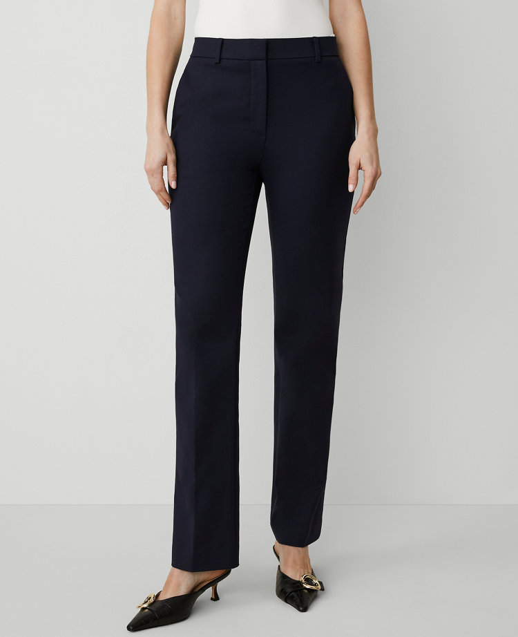 The Petite Trouser Pant in Stretch Cotton — Curvy Fit