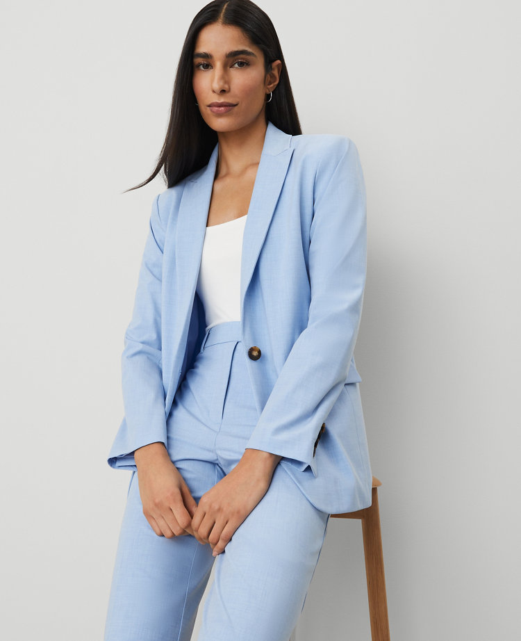 Ann Taylor The Petite Longline Blazer Women's