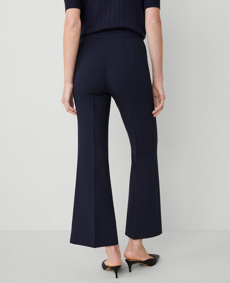 Ann Taylor The Side-zip Flare Pant In Night Sky
