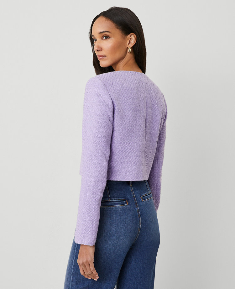 Petite Tweed Patch Pocket Jacket