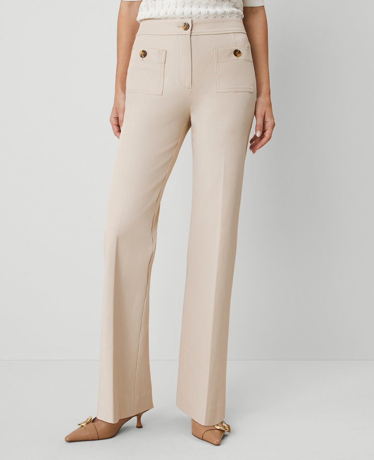 The Petite Patch Pocket Boot Pant — Curvy Fit