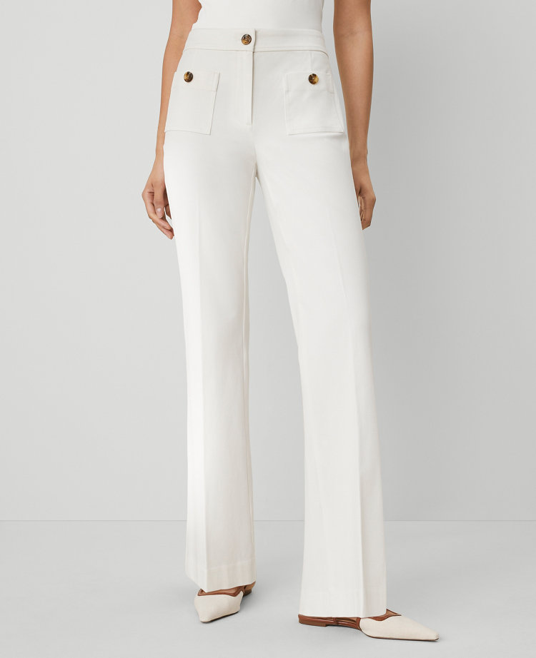 The Petite Patch Pocket Boot Pant — Curvy Fit