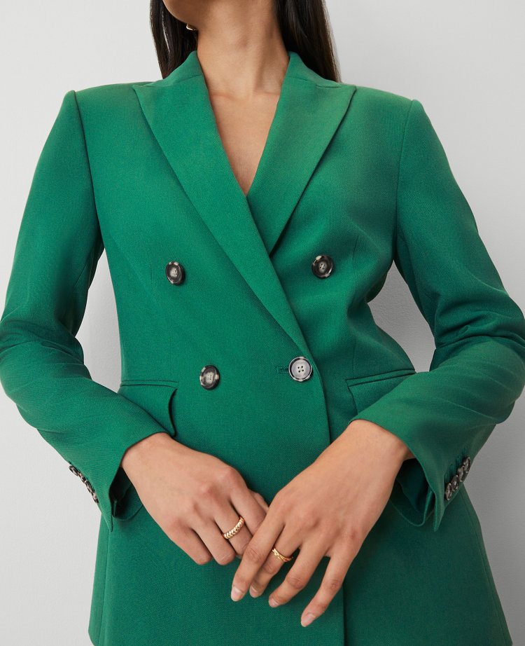 The Petite Tailored Blazer in Textured Drape