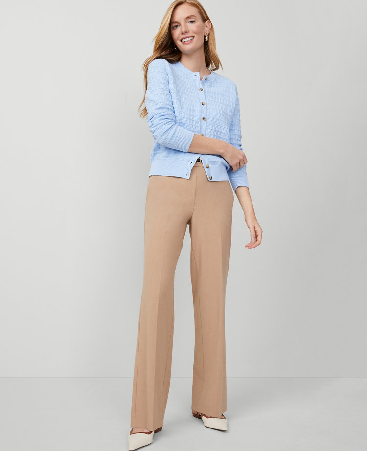 The Side-Zip Straight Pant in Bi-Stretch carousel Product Image 2