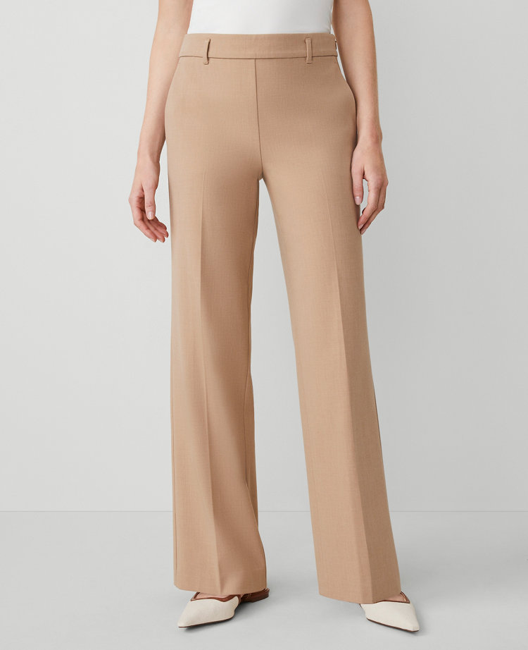 The Side-Zip Straight Pant in Bi-Stretch carousel Product Image 3