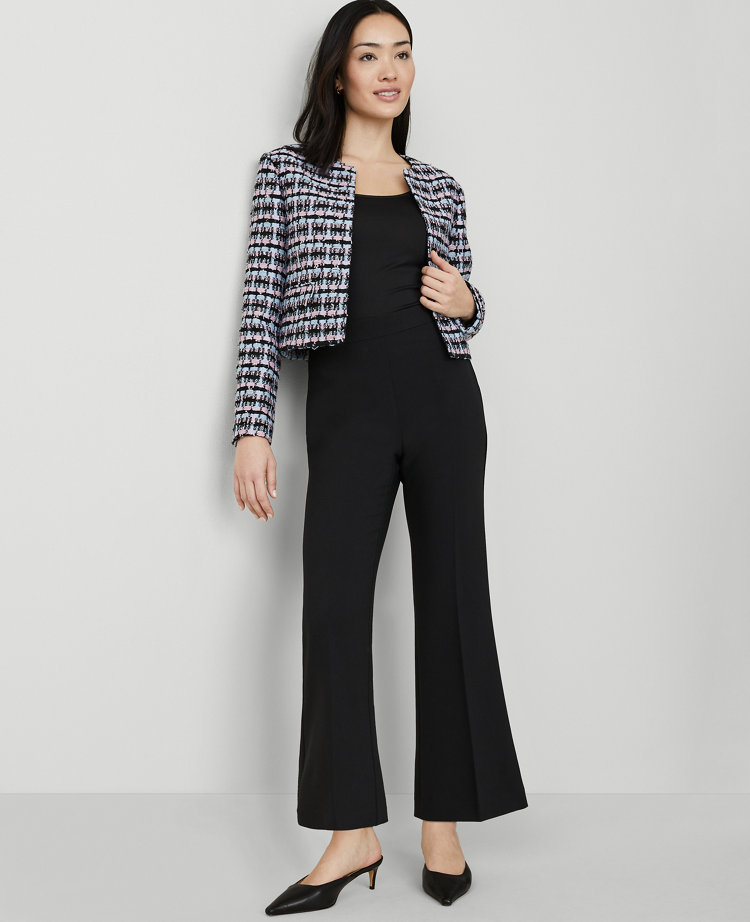 The Petite Side-Zip Flare Pant