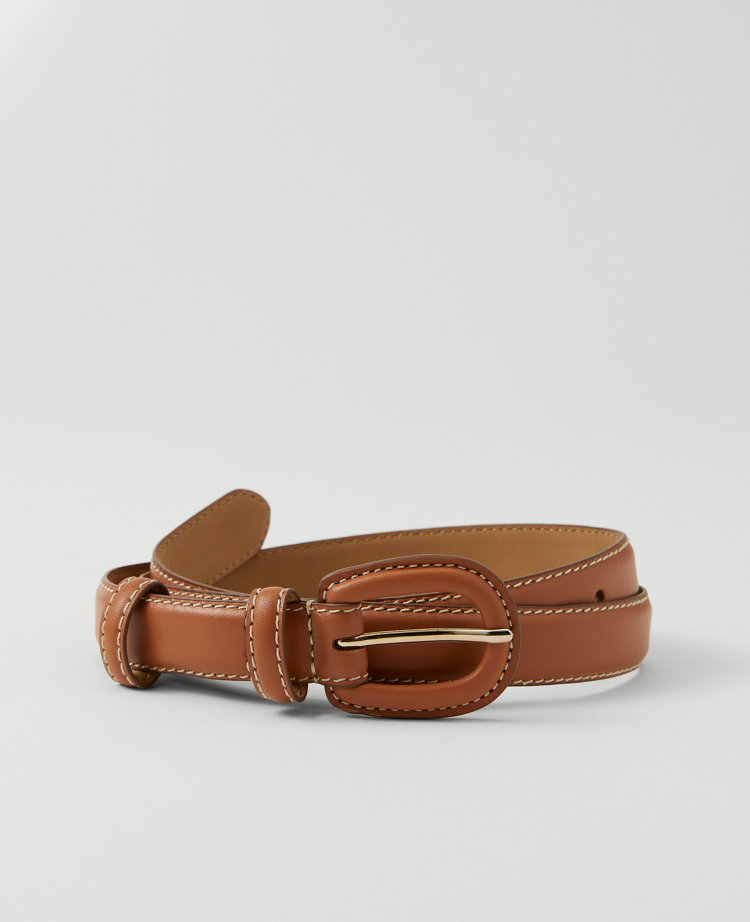 Leather Ring Belt
