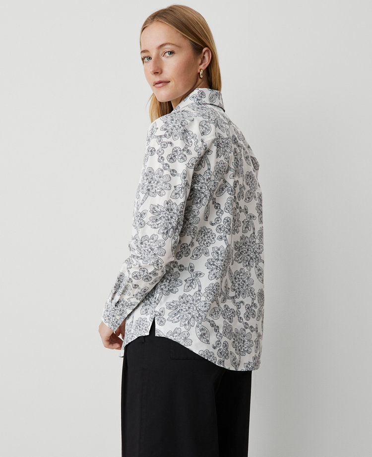 Paisley Pocket Blouse