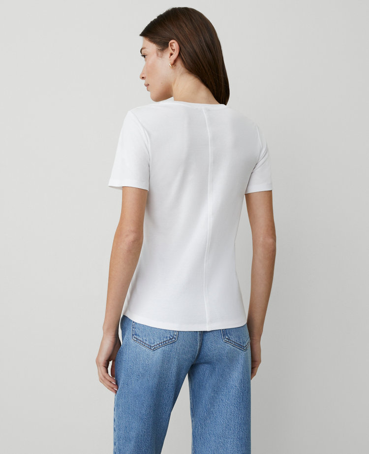 Petite Crew Neck Tee