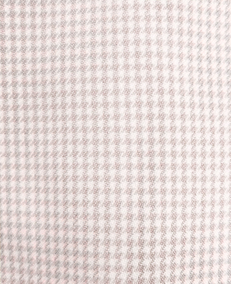 The Button Trim Sailor Wide-Leg Pant in Houndstooth