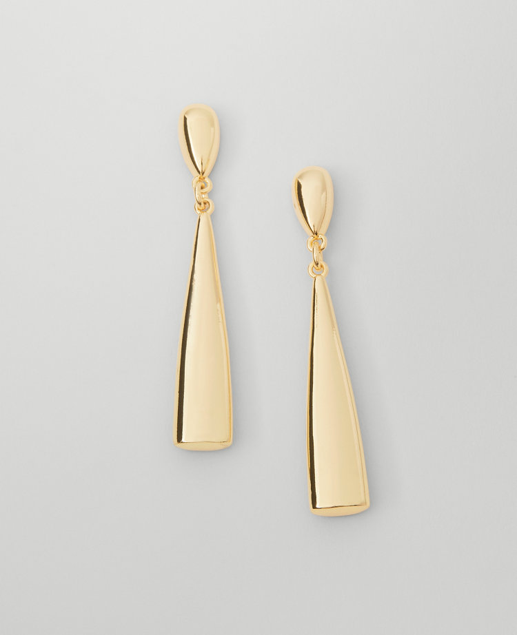 Skinny Teardrop Drop Earrings