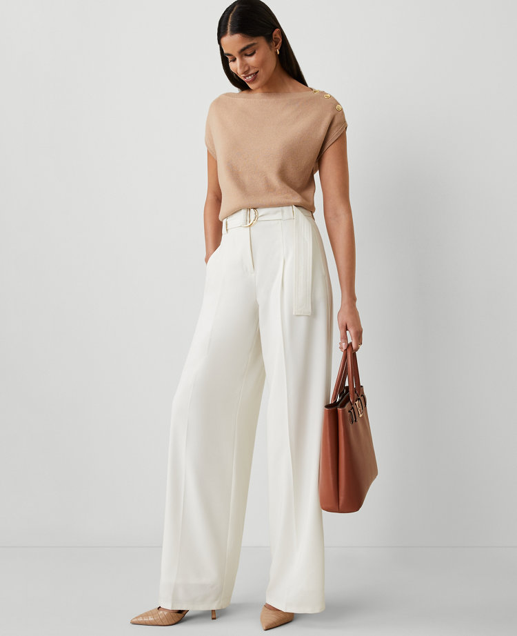 The Tall Belted Wide-Leg Pant carousel Product Image 2