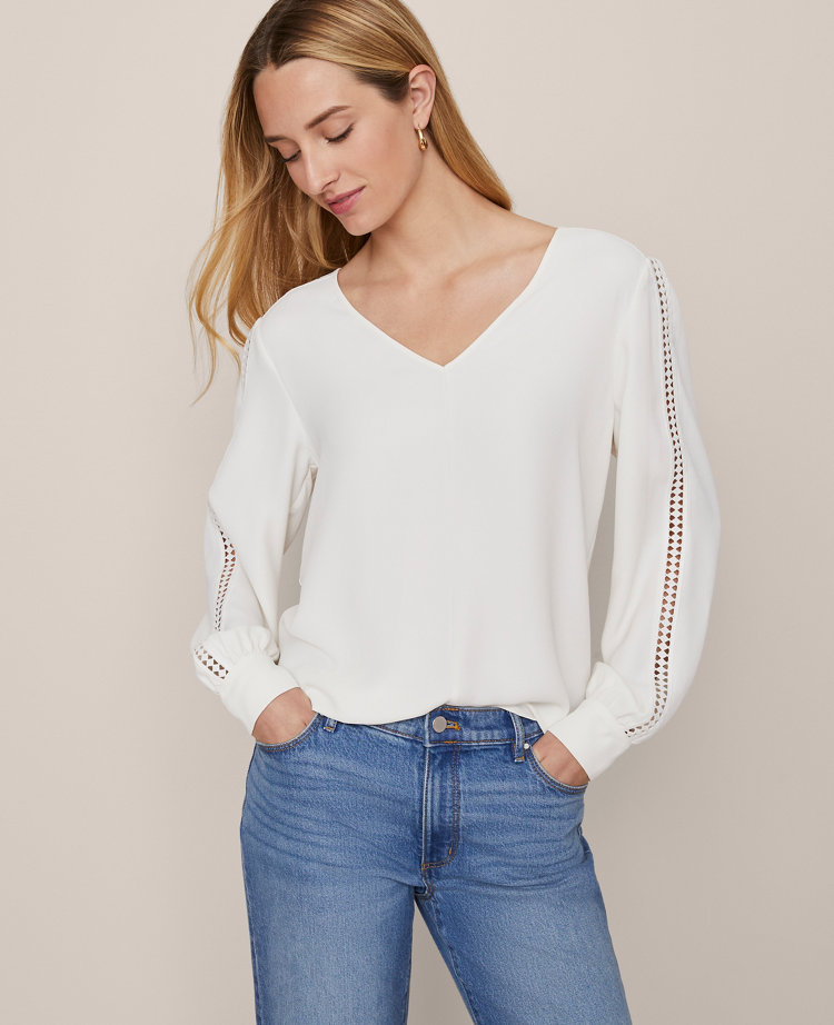 Lace Trim Top