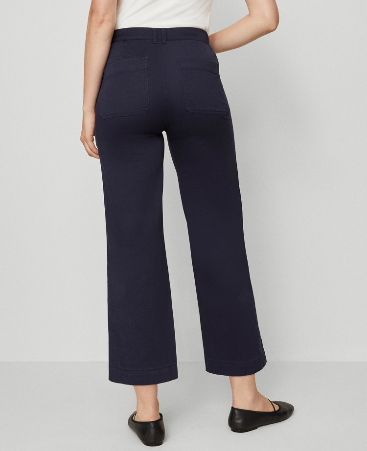 Weekend Collection Sateen Patch Pocket Pant