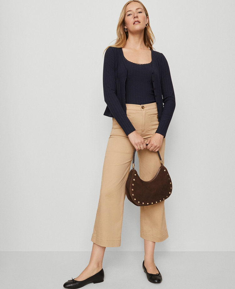 Weekend Collection Sateen Patch Pocket Pant