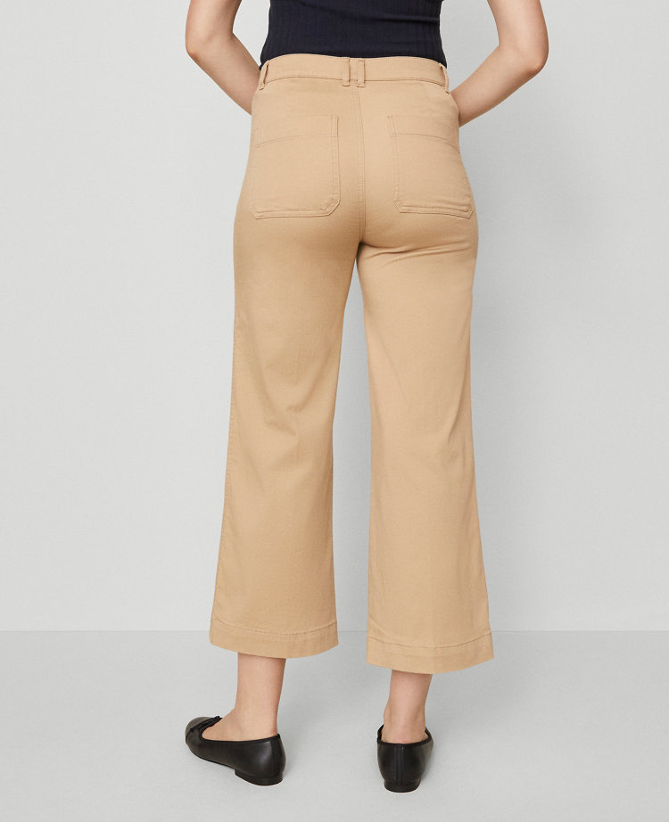 Weekend Collection Sateen Patch Pocket Pant