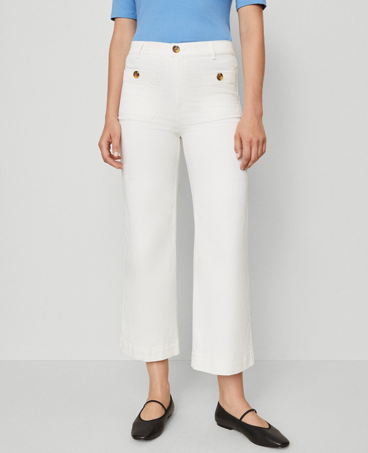 Weekend Collection Sateen Patch Pocket Pant