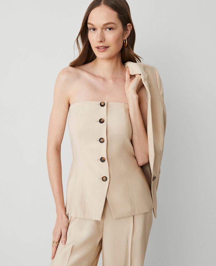 Petite Strapless Vest