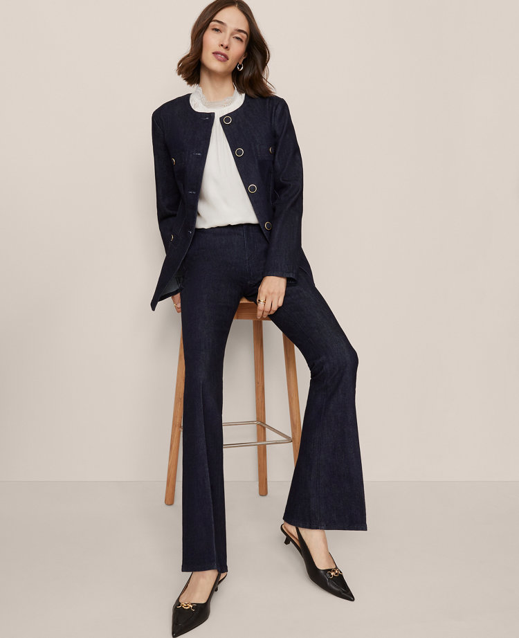 Mid Rise Boot Jean in Rinse Wash