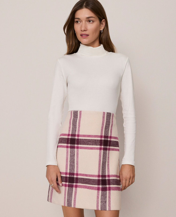 Weekend Collection Plaid Mini Skirt