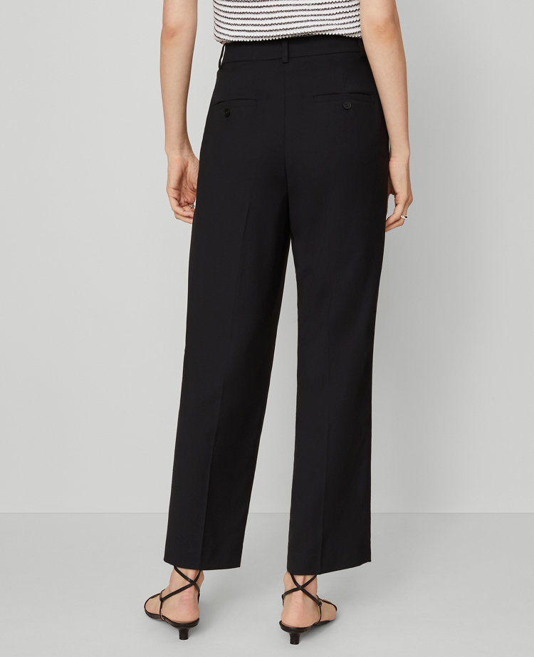 The High Rise Pleated Taper Pant