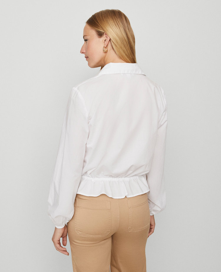 Weekend Collection Tie Waist Popover