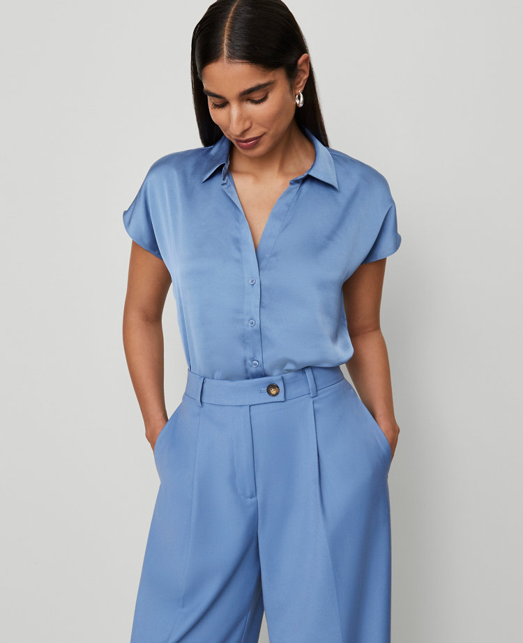 Split Neck Blouse