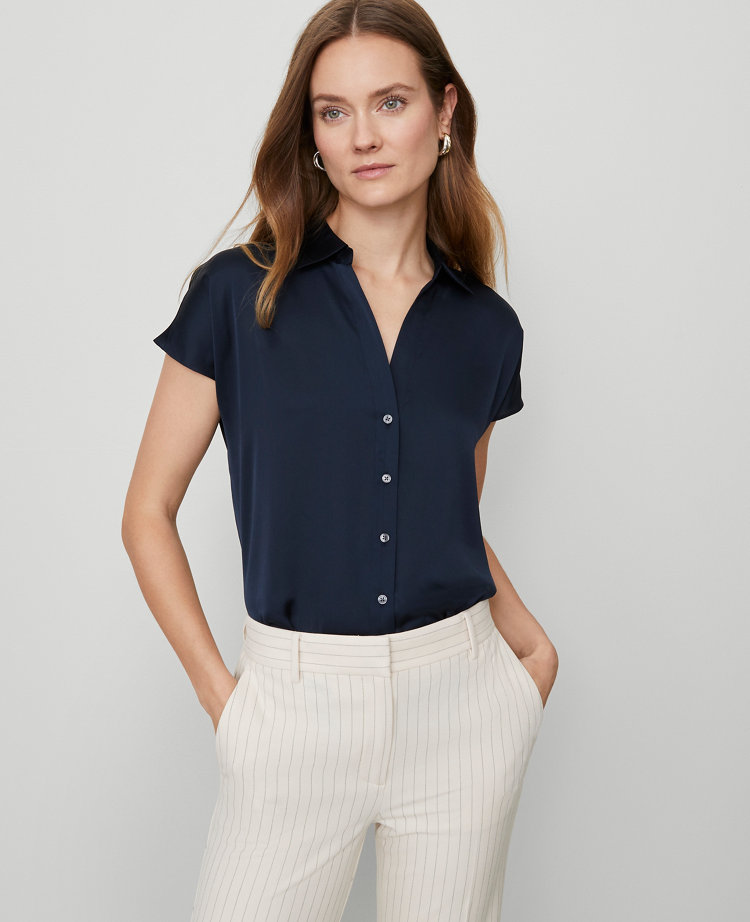 Split Neck Blouse