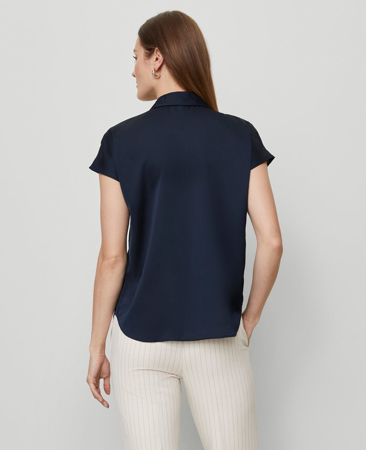 Split Neck Blouse