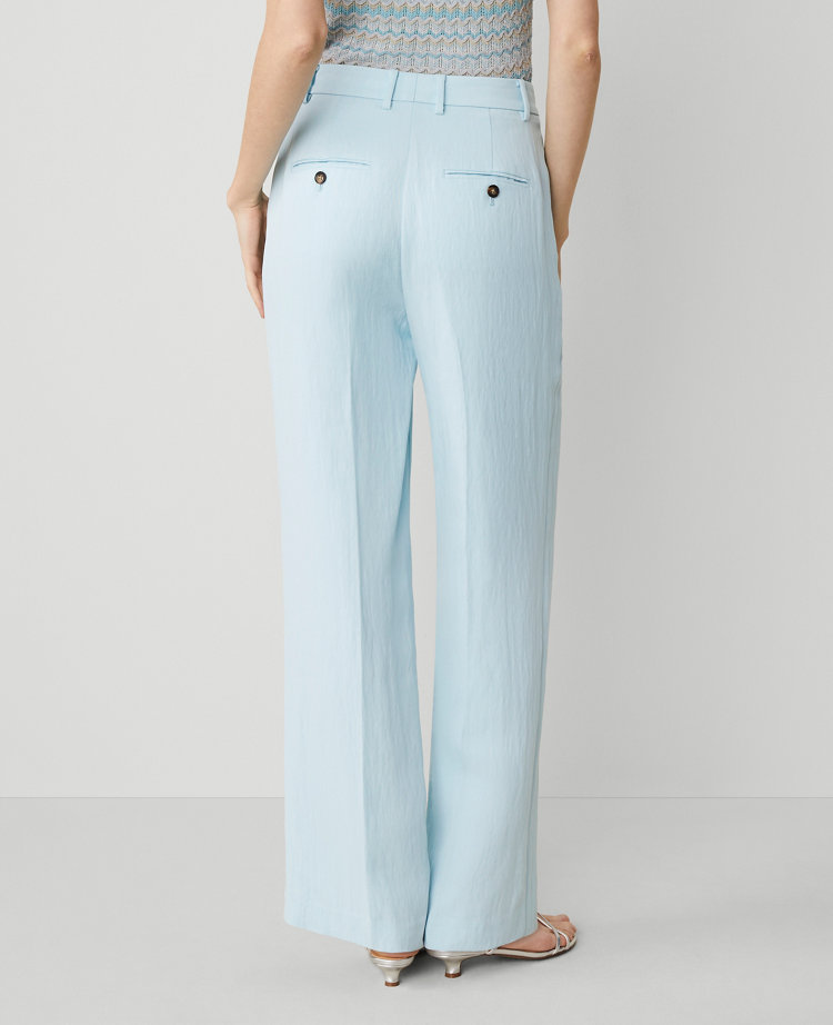 The Petite Straight Trouser Pant in Twill