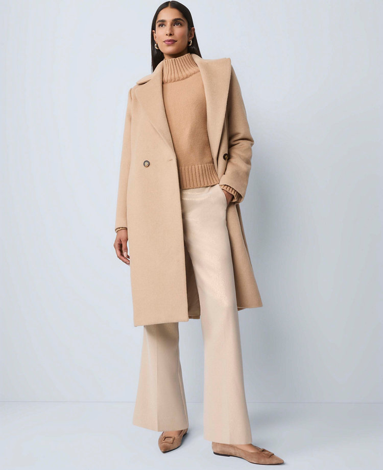 Double Breasted Long Coat