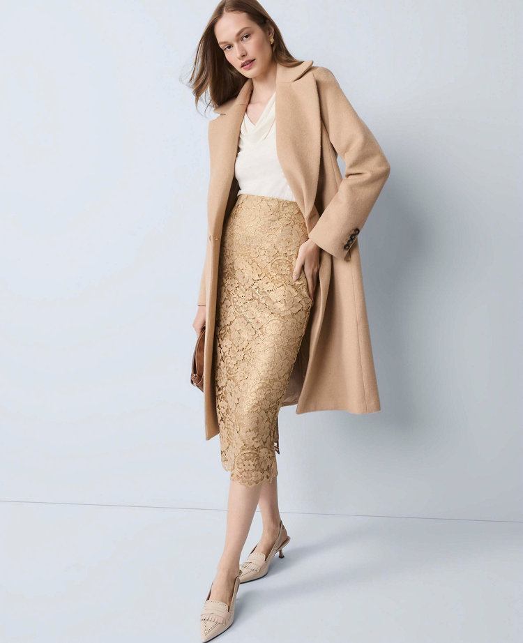 Double Breasted Long Coat