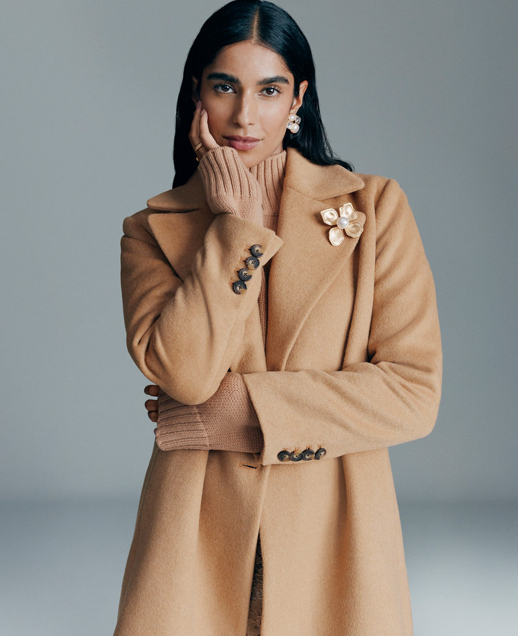 Double Breasted Long Coat