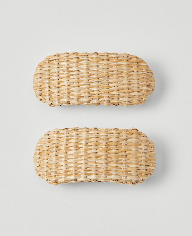 Straw Hair Clip