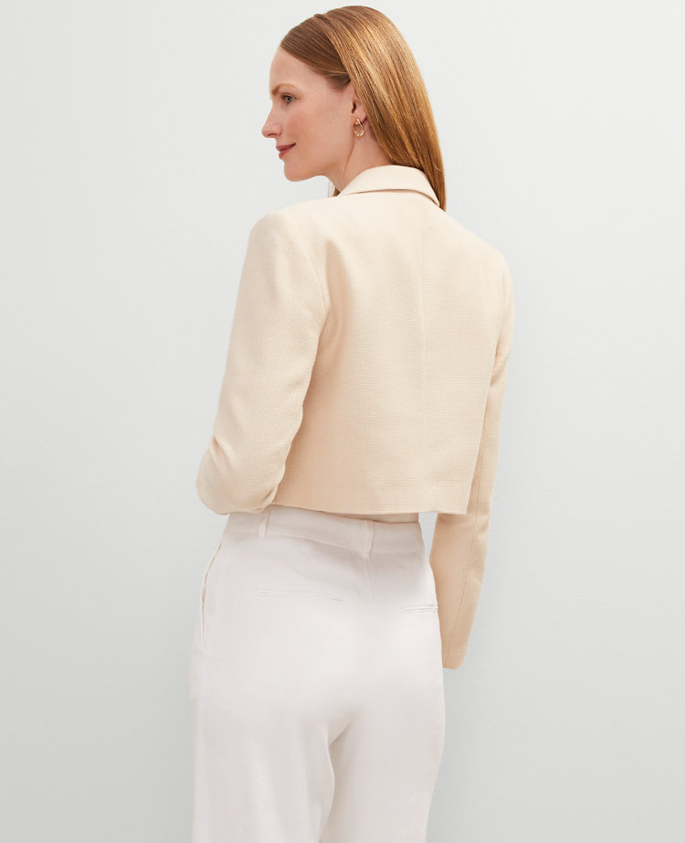 Petite Blazer Jacket in Pique