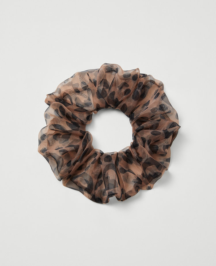 Cheetah Scrunchie