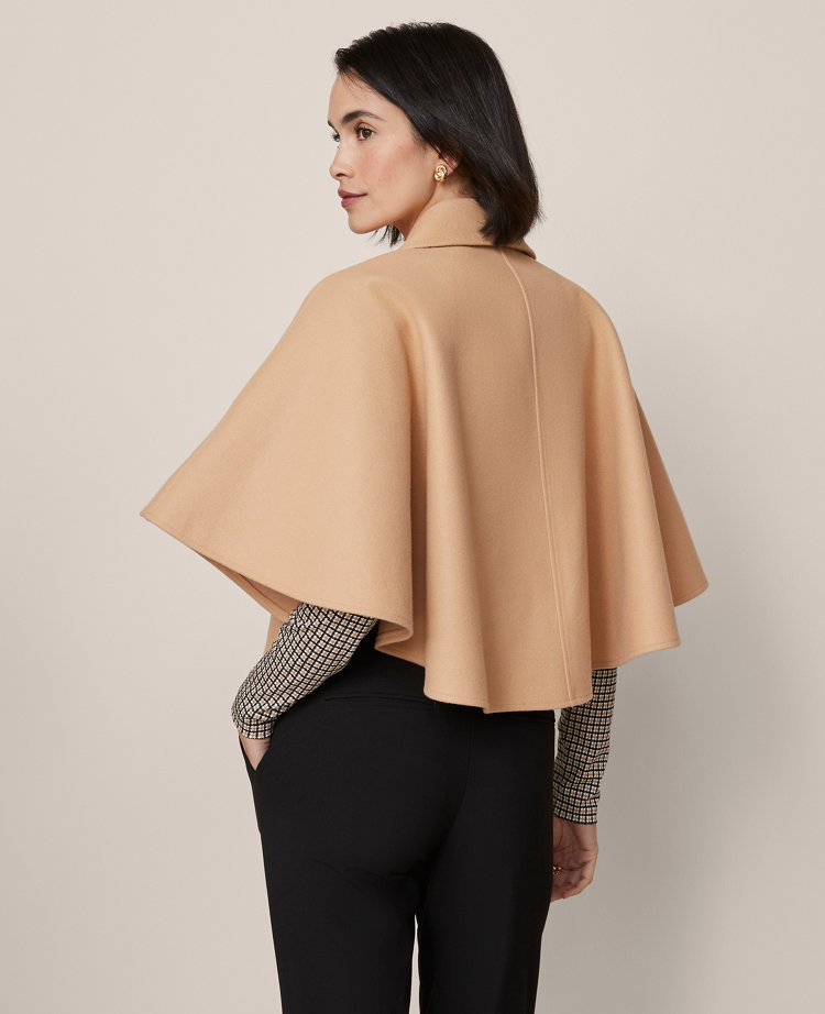 Cropped Zip Poncho