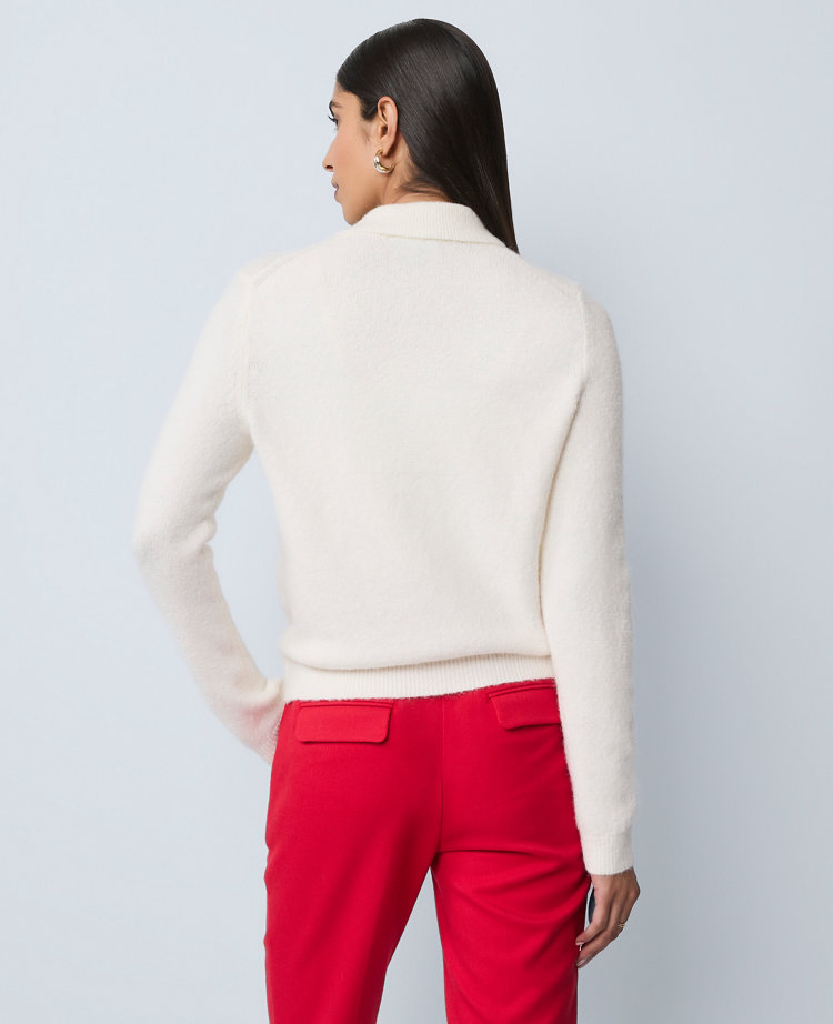 Embellished Collared Cardigan