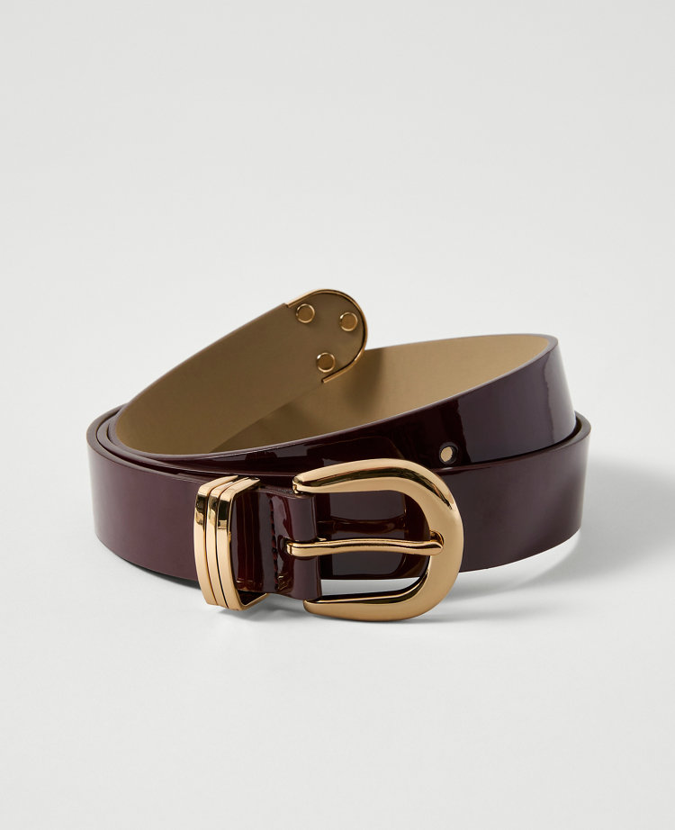 Patent Leather Belt