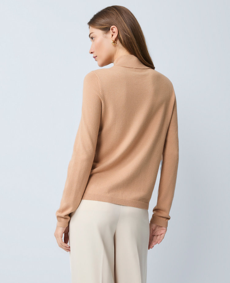 Button Mock Neck Sweater