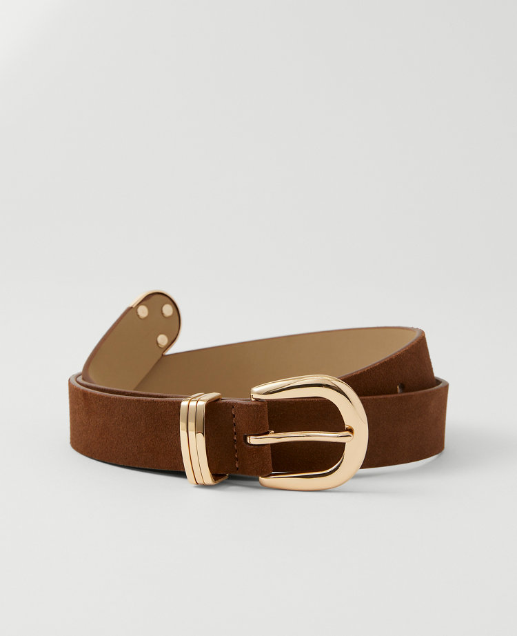 Suede Textured Belt